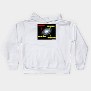 Lives in Galaxy Kids Hoodie